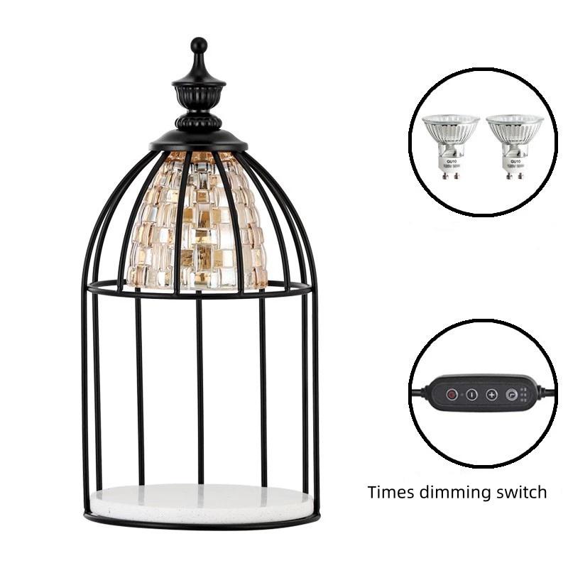 

Electric Candle Melt Warmer, Crystal Melting Lamp Warmer Candle Warmer Light Stony Base JP Plug