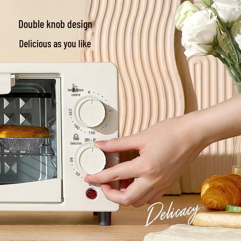 Mini Four Électrique Multifonctionnel 12L pour Usage Domestique