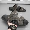 Vietnamese Slippers Sandals Dual-purpose Men's Summer Outer Wear Trend Men's Deodorant Driving Work Non-slip Beach Tide Shoes
