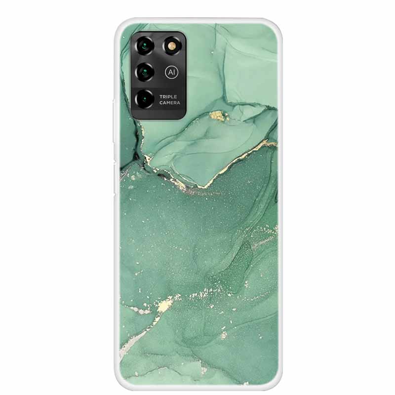 For ZTE Blade V30 Vita Case 8030 Marble Soft TPU Silicone Clear Phone Case for ZTE V30 VITA Back Cover Transparent Capa V 30vita