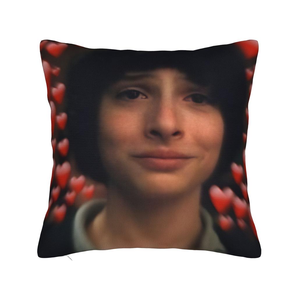 All I Want For Christmas Is Byler Endgame Finns Wolfhards Throw Pillow Cover Cushions For Sofa Funny Pillowcover Home Decor