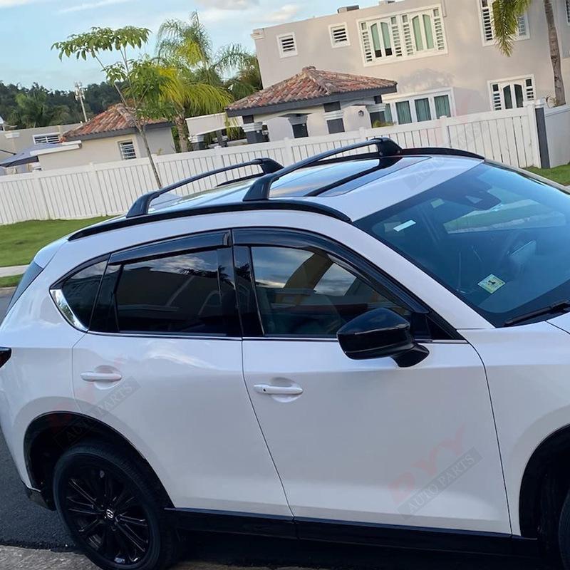 CX-5 Roof Rack Crossbars for 2017-2025 Models: Compatible with CX-5 Roof Racks & Mazda CX-5 Travel Roof Racks.