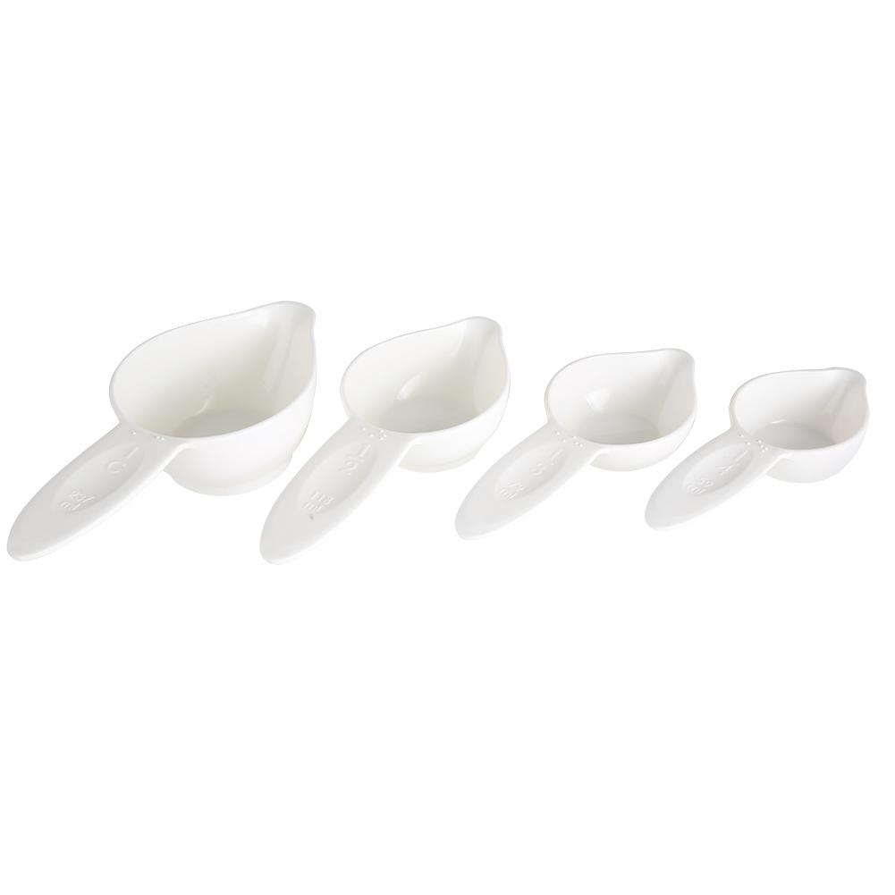 

4PcsSet Portable Braille Measuring Spoon Cup Kitchen Cooking Baking Tool Accessory