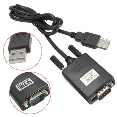 USB 2.0 hann til RS232 seriell DB9 9 pins adapterkabel for Windows 98/Me/2000/XP