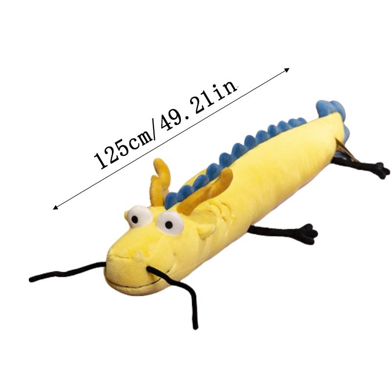 

Little Cucu Dragon Dad Plush Cartoon Pillow Toy Soft Short Plush 100cm 125cm 145cm 125cm/49.21in