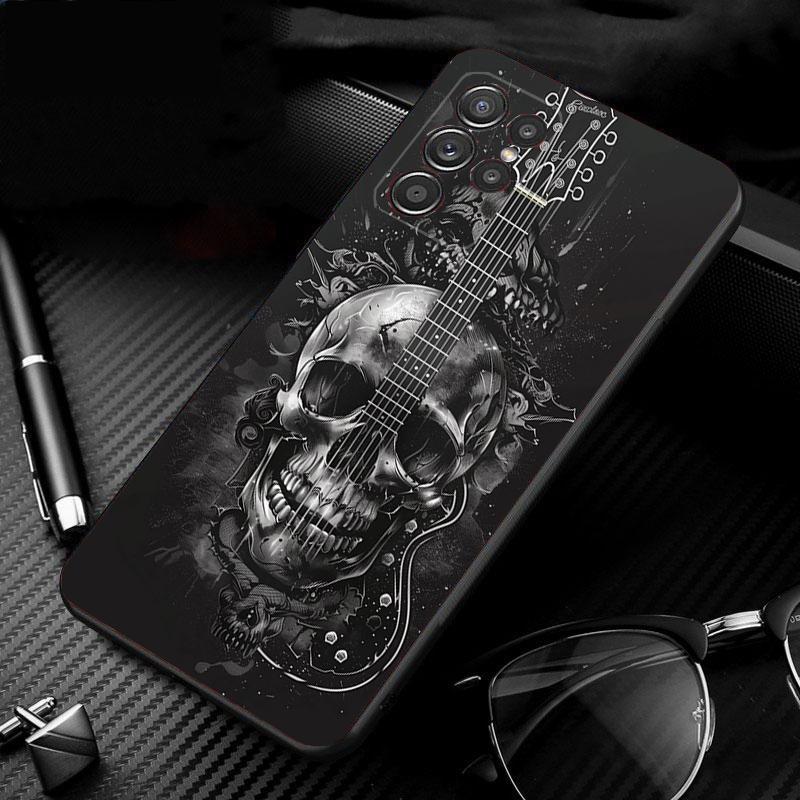 Custodia per Telefono Teschio Per Samsung Galaxy S26 S25 S24 S23 S22 Ultra S23 S22 S25 Plus S24 FE S26Edge