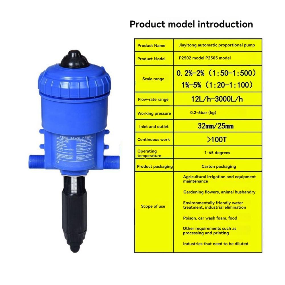 

Good-Fertilizers Injector Livestock Farming Chemical Fertilizers Injector Dispenser Proportioner Dosing Device Pump
