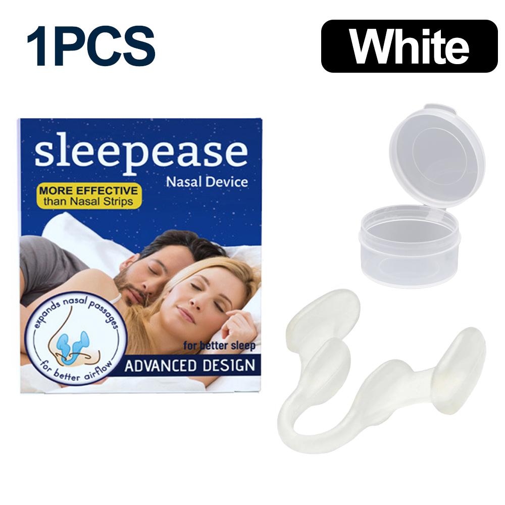 1~4Pcs Silicone Nose Clip Anti Snoring Nasal Dilator Stop Snore Aid Easy Breathe Improve Sleeping Rhinitis