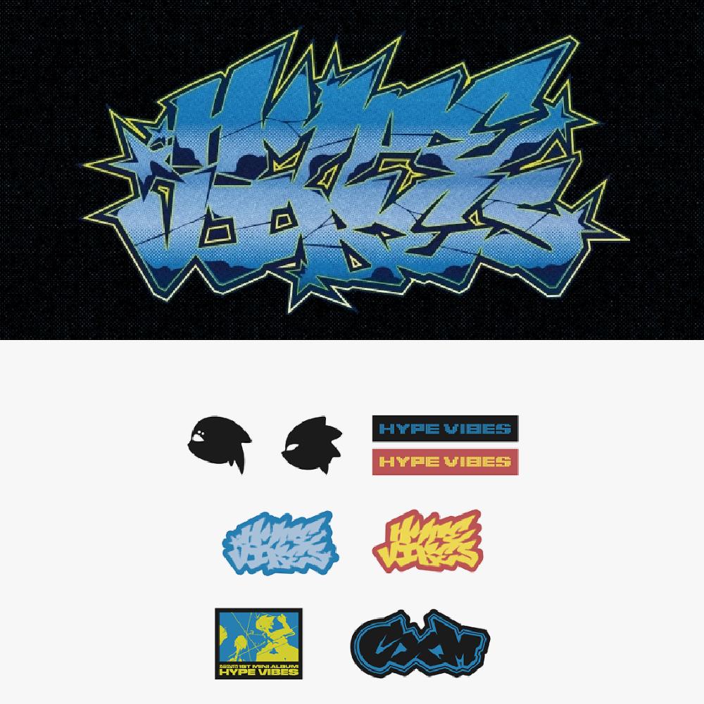 

Pre-order S.COUPS x MINGYU 1st Mini Album HYPE VIBES Sticker Set