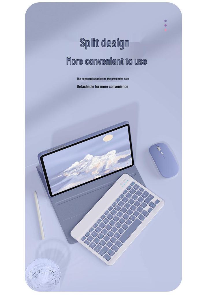 Xiaomi Redmipad2 Hintergrundbeleuchtete Magnetische Bluetooth-Tastaturhülle (Russisch/Portugiesisch) - Kompatibel mit dem Modell 2025