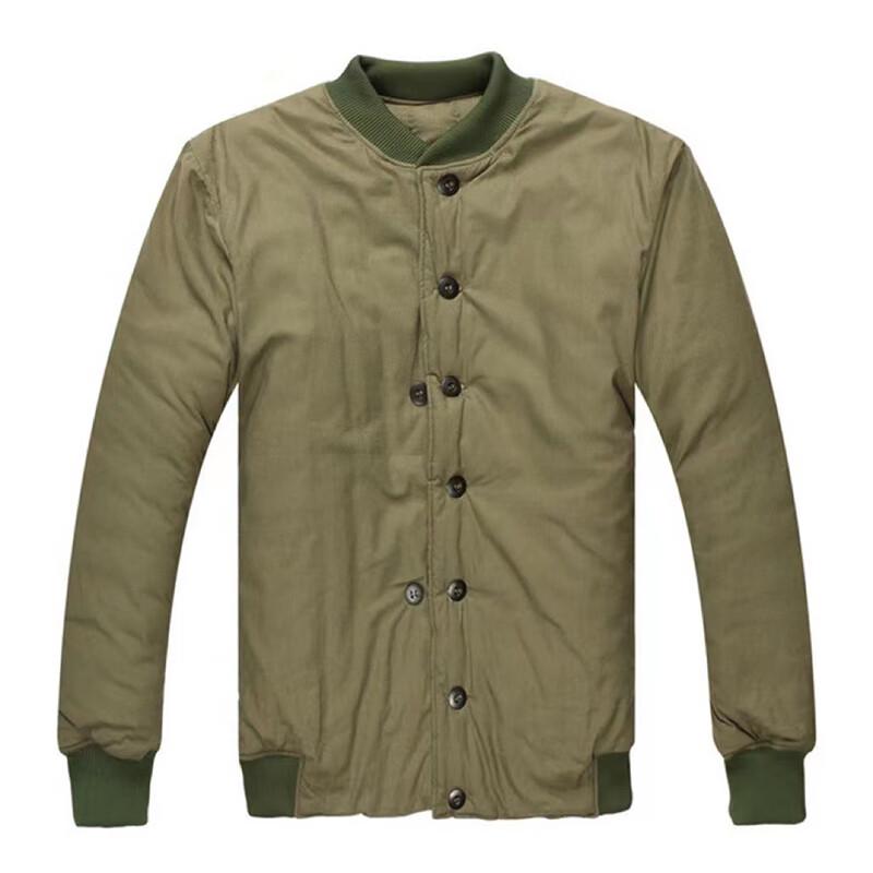 Zhenchangsheng Winter Green Cotton Work Uniform Set