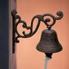 Weatherproof Cast Iron Door Bell Metal Wall Mounted Bell Vintage Doorbell  Garden Decor