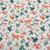 0.5m/1m/2m Encrypted Cotton Linen Cartoon Cat Print Fabric for Book Cover Decorative Tablecloth Sand Cushion DIY Curtain Fabrics