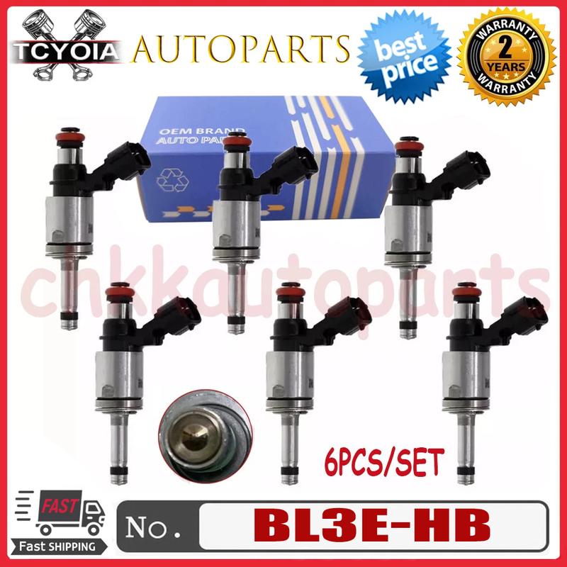 

6Pcs/lot Fuel Injector Nozzle BL3E-HB For Ford F-150 Transit 150 250 350 Expedition 3.5L V6 EcoBoost Turbo BL3Z9F593B
