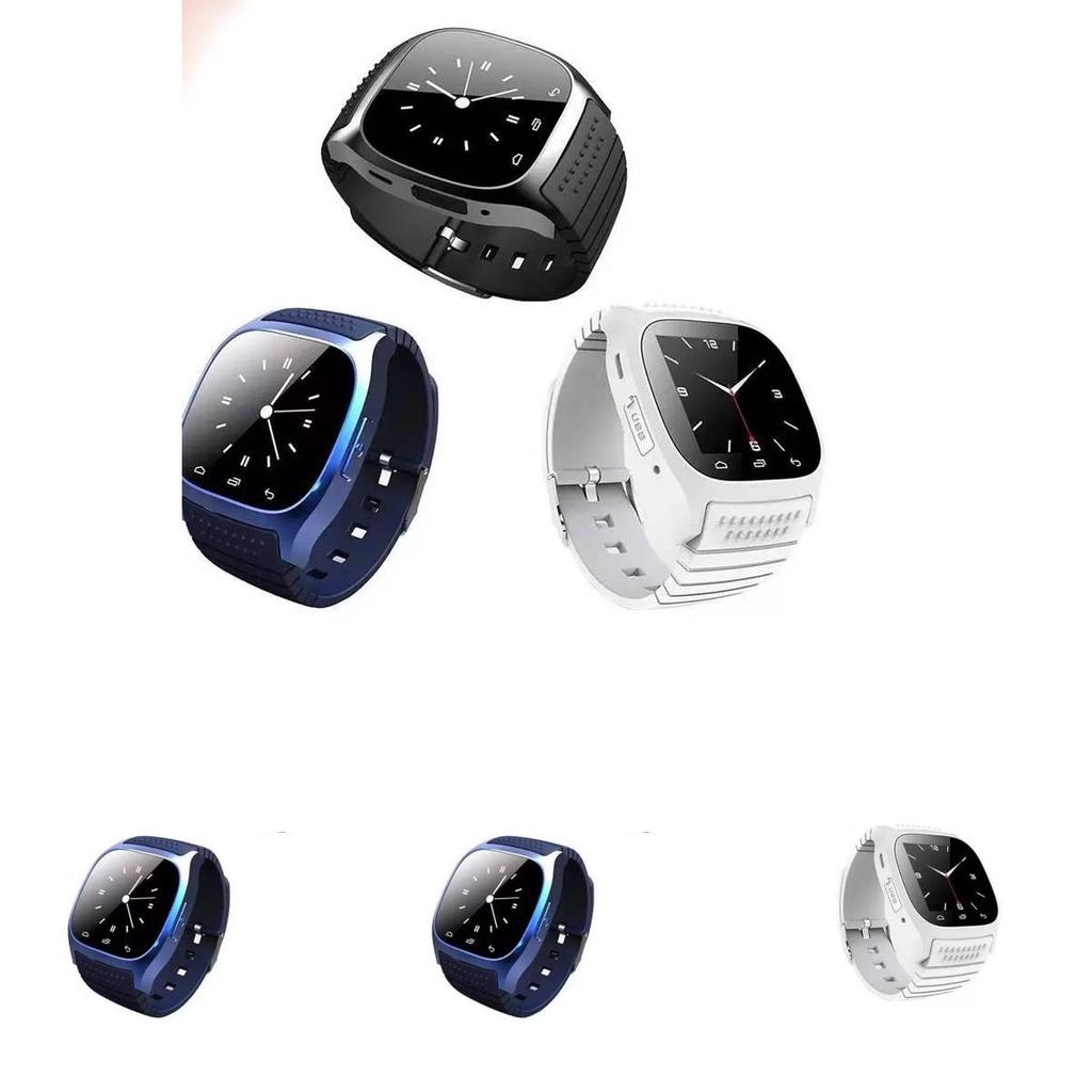 Kids Waterproof Smartwatch With Camera Touch Buttons Step Counter Eco Silicone Band For Children Teens