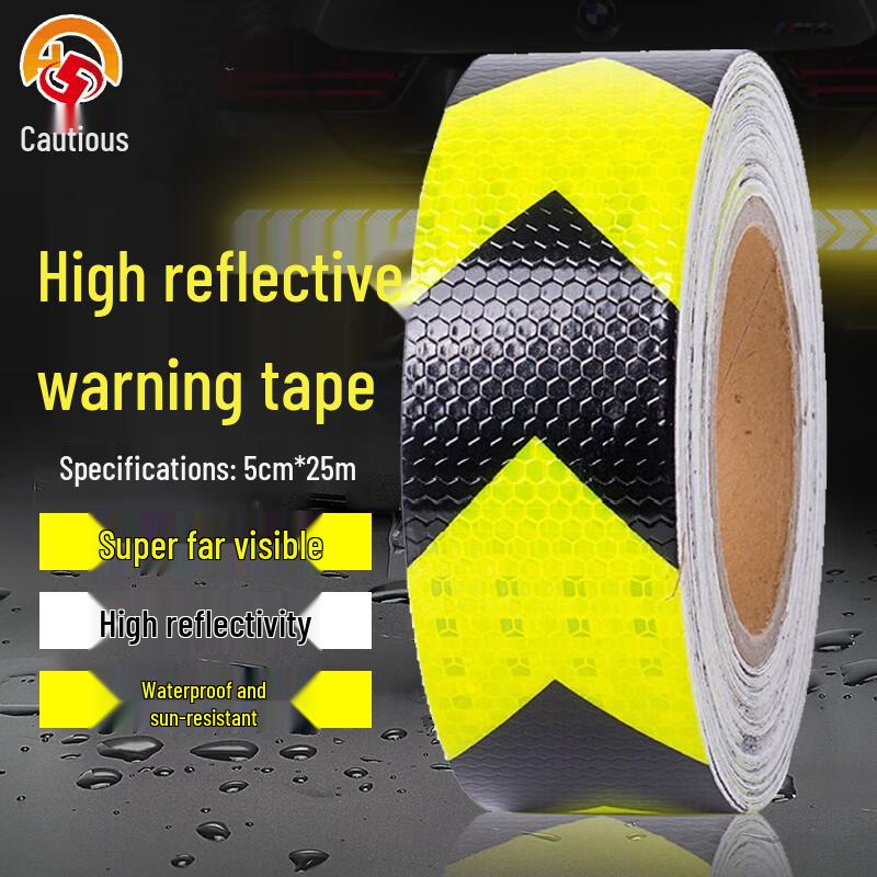 Lattice Reflective Safety Tape 5CM*25M