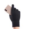 Thick Men Knitted Gloves Windproof Cold Proof Mittens Leisure Warm Gloves  for Outdoor Travel