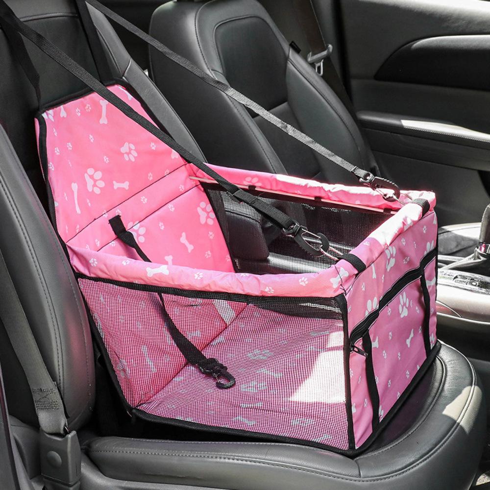 Pet Car Seat Waterproof Foldable Travel Pet Dog Seat Cat Dog Travel Bag Pet Car Ride Supplies