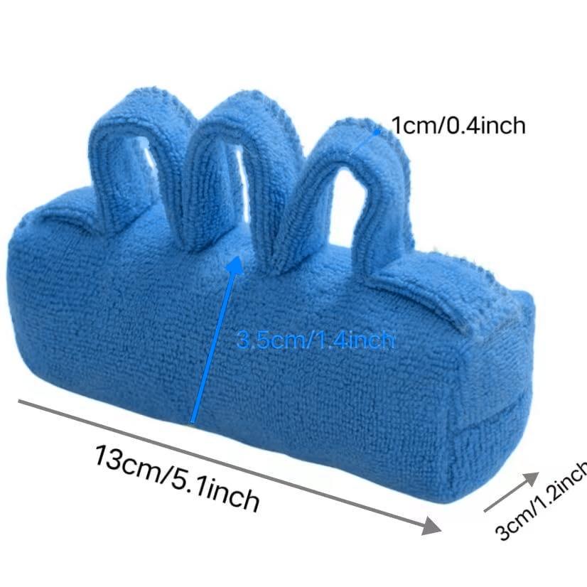 Finger Separation Hand Grip Cushion, Hand Squeeze Stress Relief Pad, Soft Palm Support Pillow for Hand Blood Circulation Improve