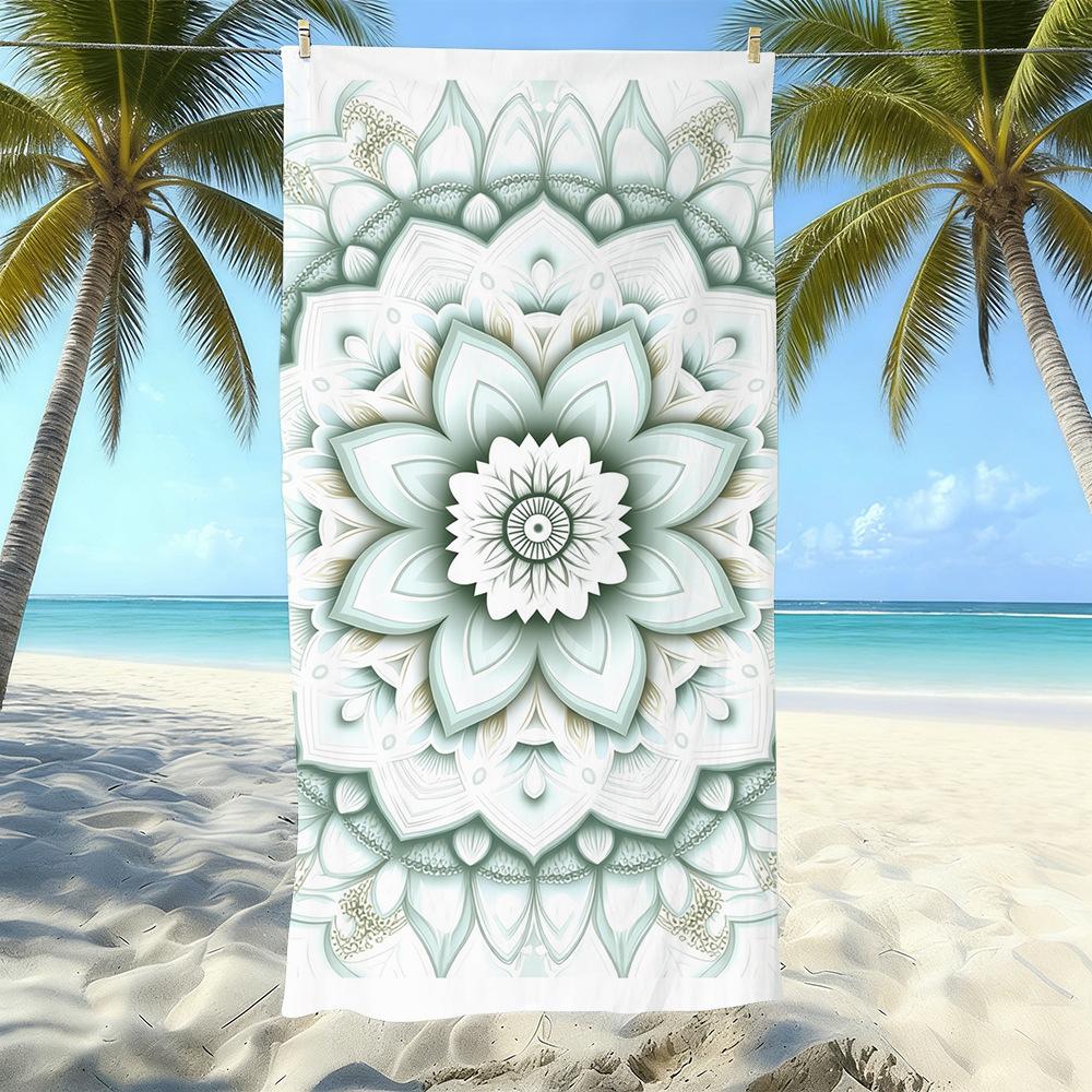Popular Beach Towels European And American Seaside Microfiber Bath Towels Ins Towels 50x100