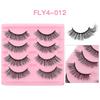 4 Pairs Of False Eyelashes, Thick Eyelashes, Exaggerated Fried Hair, Simulated Messy Eyelashes