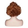 Curly Bald Wig for Old Men Ginger Brown Pennywise It Halloween Cosplay Wigs Fluffy Costume Anime Wig Male