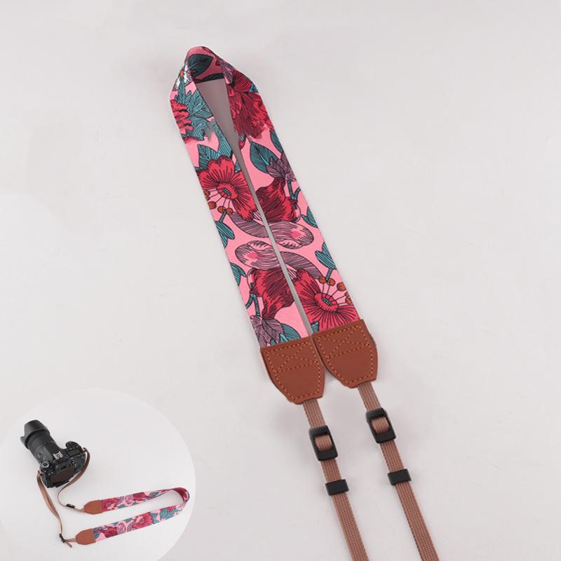 Bunter Vintage Hippie Stil Kamera Nacken Schultergurt Gürtel Strapazierfähige Baumwolle Für Canon Nikon Für Sony SLR DSLR Kameragurt