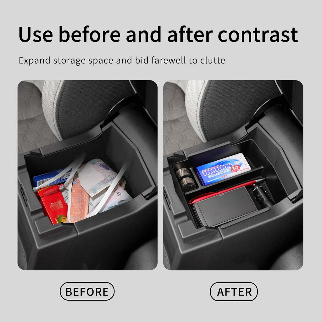 for Subaru Forester 2025 2025 Car Armrest Storage Box Organizer Case Car Interior Accessories Center Console Storage Tray