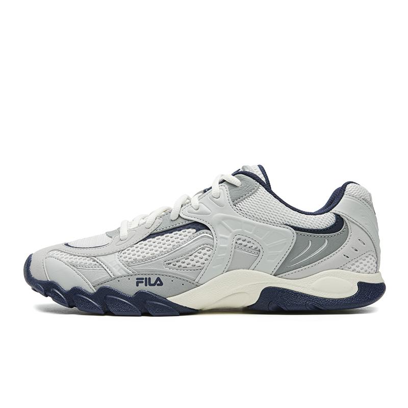 

FILA GT ZERO Abrasion Resistant, Breathable, Lightweight Low top Chunky Sneakers Men s White In White/Lotus Gray F12M622104FBV 42.5