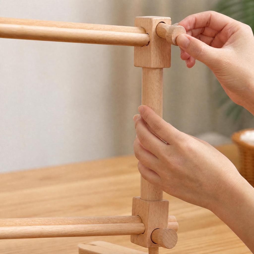 Cross-Stitch Frame Sturdy Freestanding Embroidery Stable Base