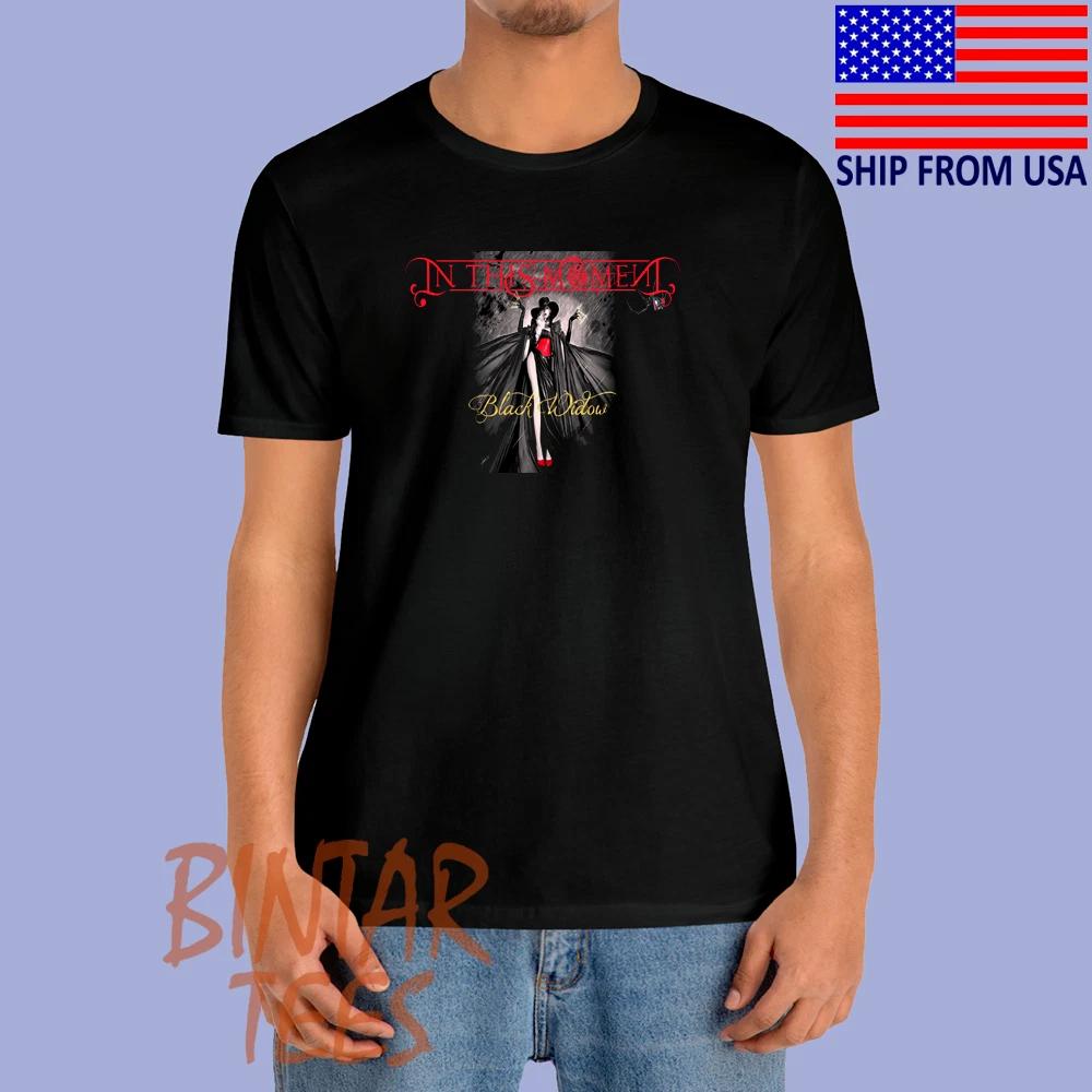In This Moment Black Widow Men s Black Size S to 5XL 4XL