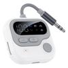 Nadajnik Odbiornik Audio Bluetooth 5.4 Adapter Bezprzewodowy 3.5MM AUX Obsługa Odtwarzania Karty TF Z Mikrofonem Do Samochodu Samolotu TV PC Głośnika Słuchawek