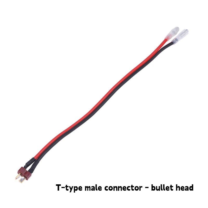 Xt60 Male To Bullet Terminal Conversion Cable Electric Bike Scooter Motor Female Battery Extension Cable 28Cm Ebike Accessories