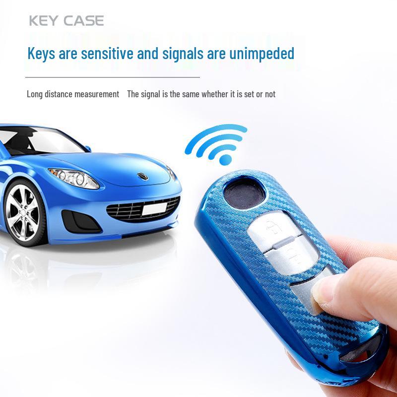 Mazda 3 Axela Key Case: Carbon Fiber Remote Shell for CX4, Atenza, CX5
