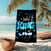 1PC Custom Name Diamonds" Beach Towel Highly Absorbent And Sand-Resistant Towel for Swimming, Pool, Yoga, And Travel Lightweight