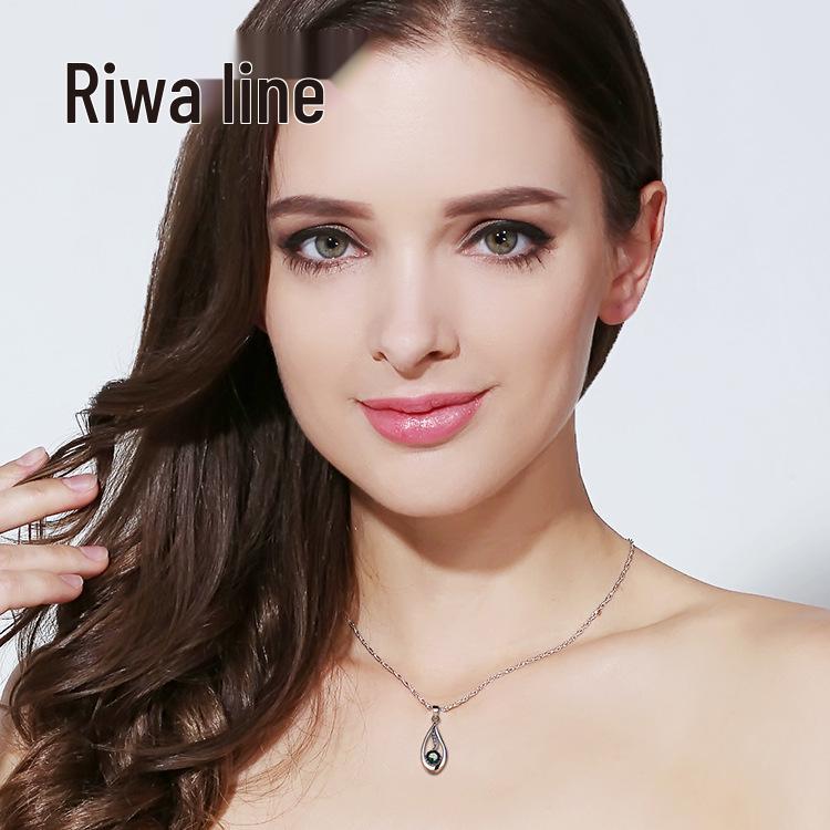 Vintage European & American Korean Style 925 Sterling Silver Pet Pendant Necklace