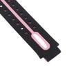 15mm Kids Smart Watch Strap Water Proof Silicone Watch Band with Stainless Steel Buckle for Sports Pink