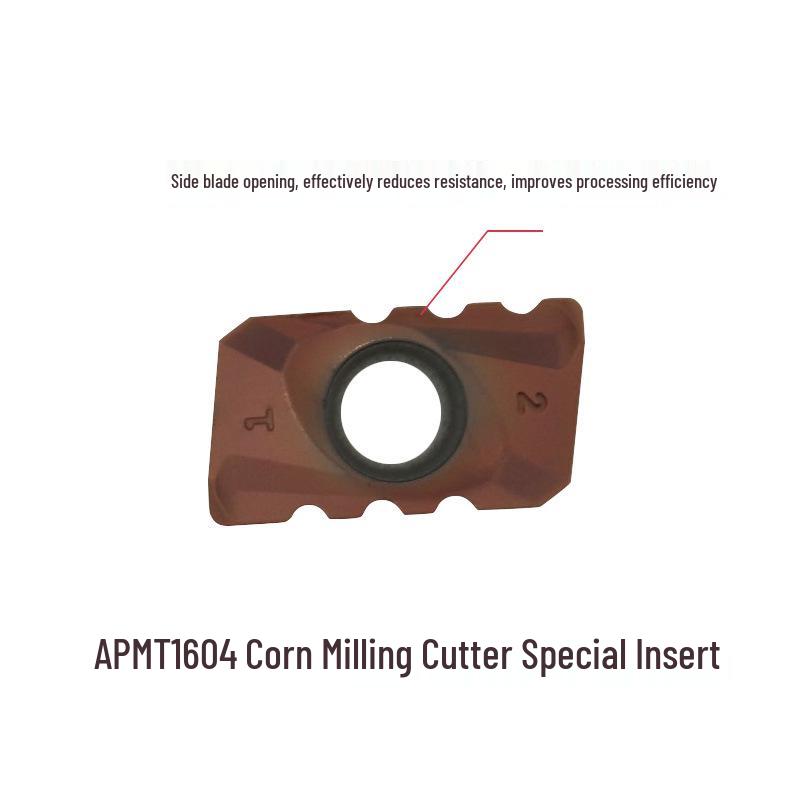 CNC Corn Cob Roughing End Mill with Extended Shank
