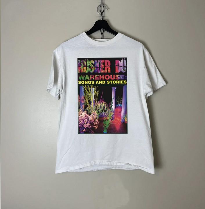 Husker Du Band White Cotton All Size To 4XL Shirt Gift For Fan Unisex T-Shirt M