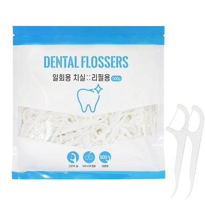 Hilo dental desechable One Story de 7,2 cm, 500 unidades, 1 unidad