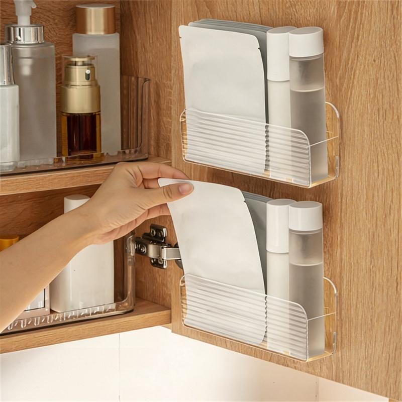 Klarer Kunststoff-Fernbedienungshalter Für Wandmontage Aufbewahrungs-Organizer Leicht Zu Reinigen Multifunktionale Box