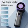 Rechargeable 5 Wind Modes Outdoor Pocket Mini Fan Portable Handheld Fan