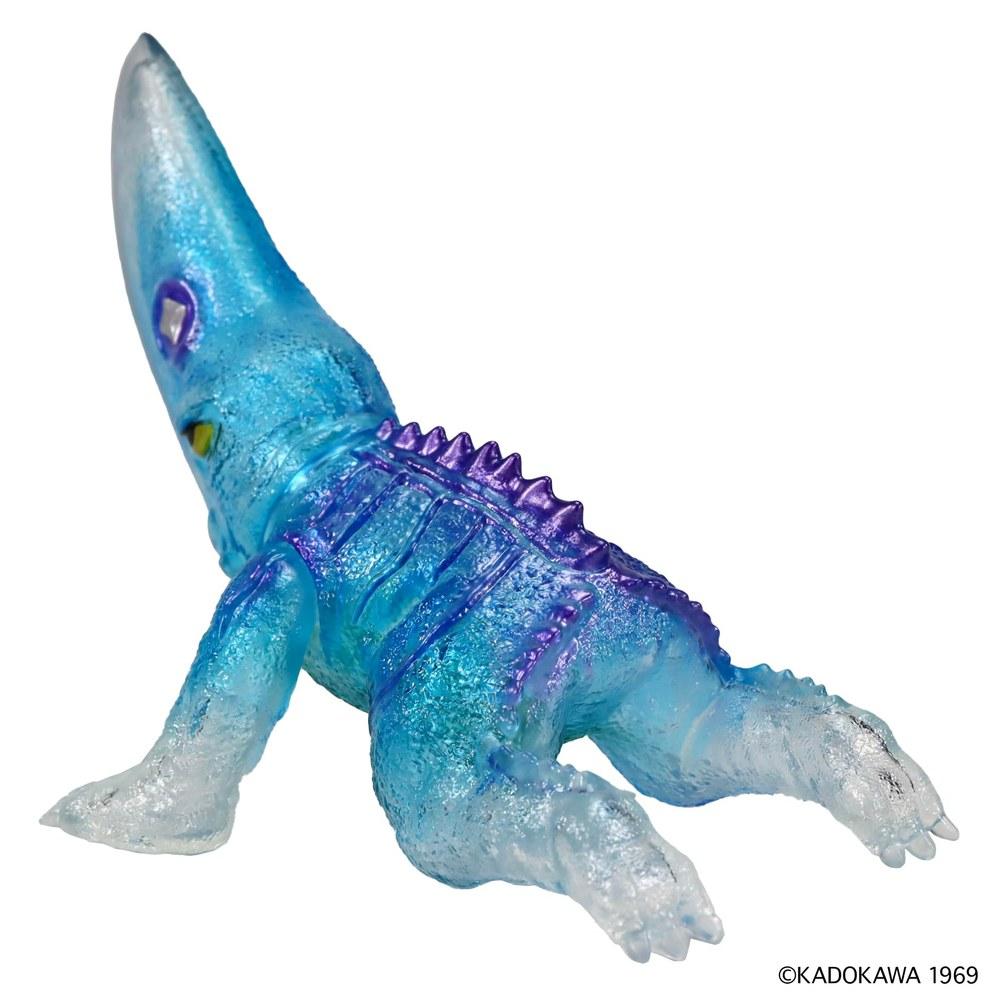Cao Middle Size Series Gamera PVC Painted Soft Vinyl Figure Gamera 1969 Clear Blue Ver. 130mm