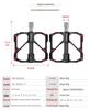 PROMEND 86T Mountain Bike Pedals - Titanium Axle, Carbon Tube, 3 Bearings, Road Cycling Pedals