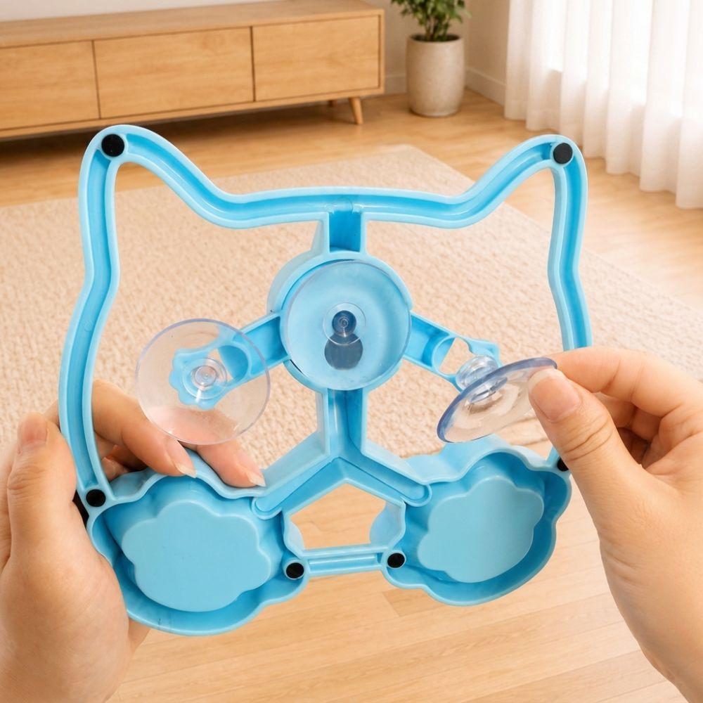 Dual Bowl Cat Automatic Water Dispenser Large Capacity Pet Drinking Station Indoor Use