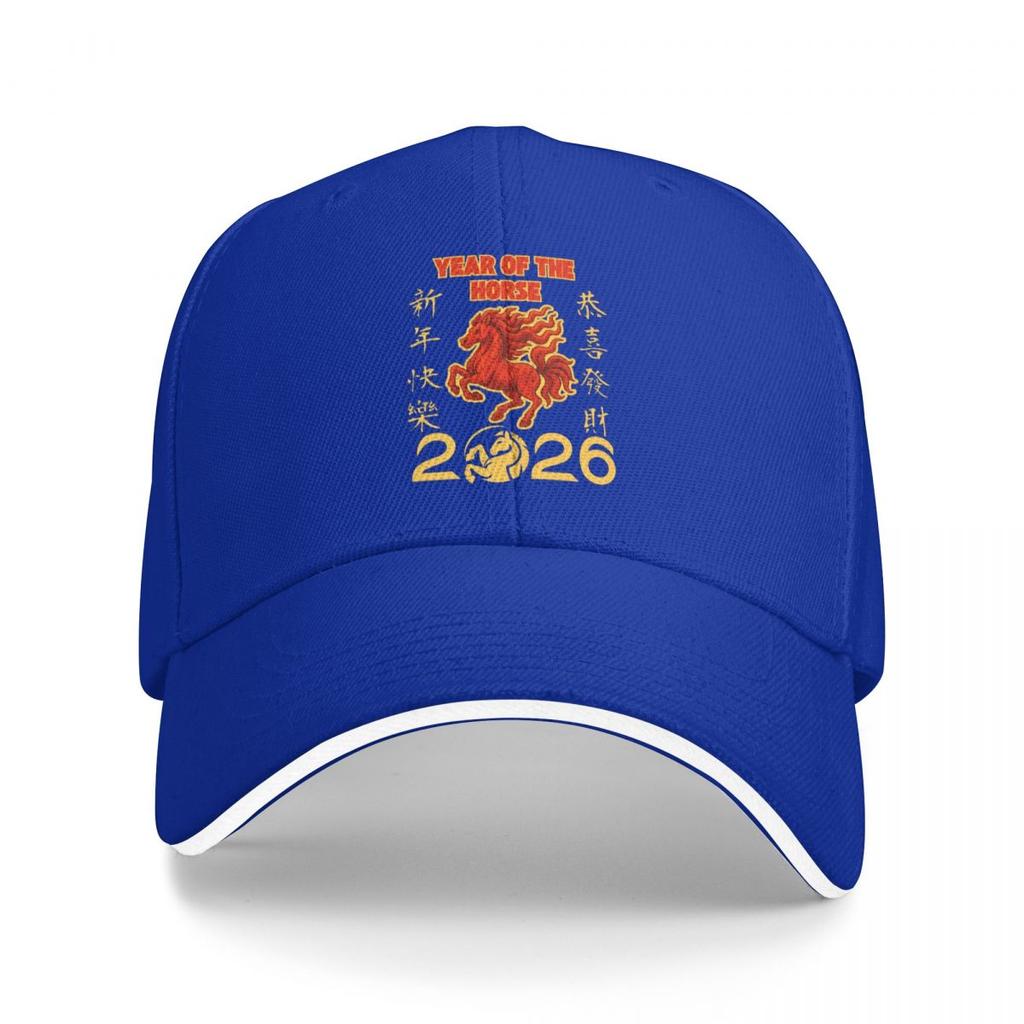 Baseball Caps 2026 Fire Horse Chinese New Year Horse Trendy Graphic Female Male Casual Summer Caps