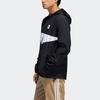 Adidas Originals Trefoil Dekum Packable Hooded Windbreaker Loose Knit Jacket Men Jackets Black FH8187