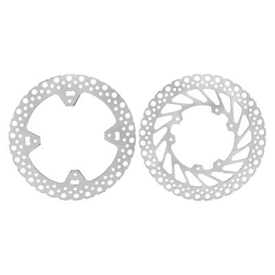 1 Pair 240mm9.45in Front Rear Disc Brake Stainless Steel Rotor Replacement for CR125R CR250R