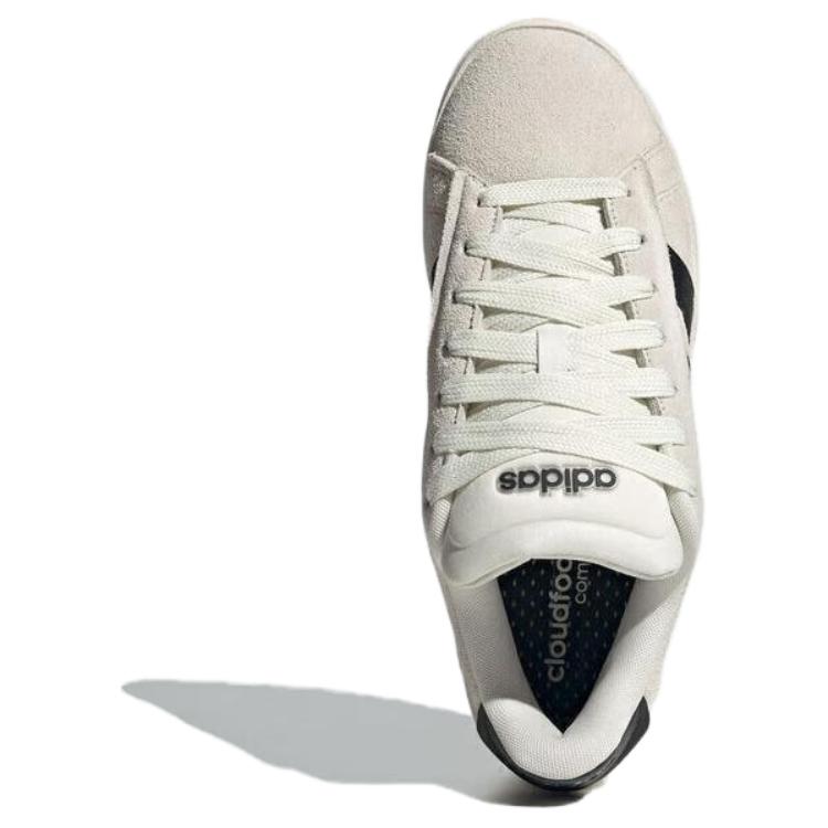 Adidas Grand Court Alpha Comfortable Versatile Low-Top Sneakers Unisex sneakers Gray White IH1351