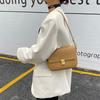 single shoulder messenger tofu bags, commuting niche design, large capacity, fashionable and simple small square bags